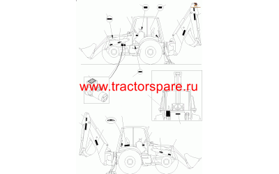 Komatsu 816-215082 - KIT, BASIC STICKER Komatsu 816-215082 - KIT, BASIC STICKER