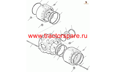 Komatsu 801-703209 - NUT (VERSION B) Komatsu 801-703209 - NUT (VERSION B)