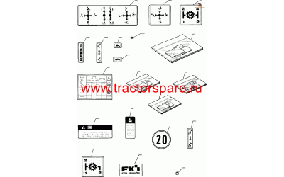 PLATE (ONLY FOR GERMANY),PLATE, BRAKE PEDALS (GERMAN),PLATE, PRAKING PEDAL (GERMANY)