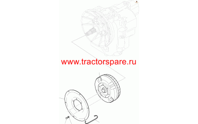 Komatsu CA0-028405 - CLAMP