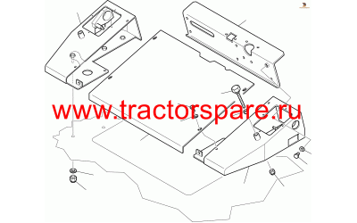 Komatsu 312-693052 - FRONT CLOSURE Komatsu 312-693052 - FRONT CLOSURE