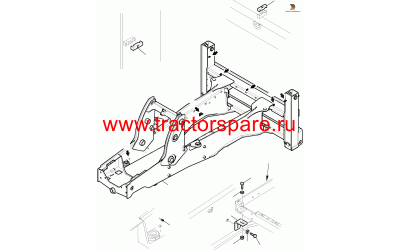 FRAME (FOR HYDRAULIC SLIDING PLATE)