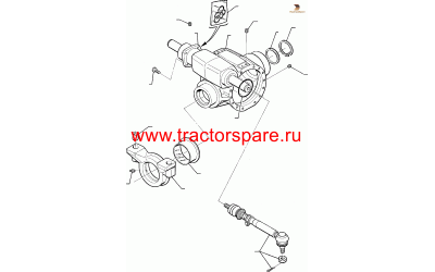 FRONT AXLE, ASSY