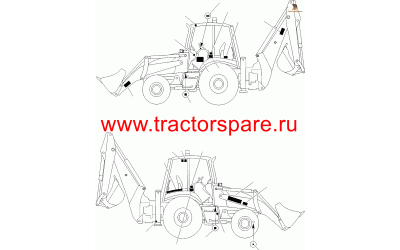 KIT, WB97-R2 BASIC STICKER,KIT, WB97R-2 BASIC STICKER