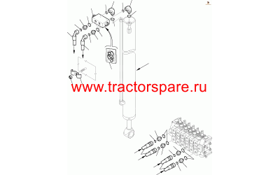 Komatsu 392-435032 - HOSE Komatsu 392-435032 - HOSE