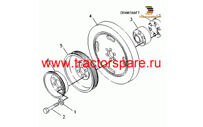 PULLEY GP-AUXILIARY DRIVE