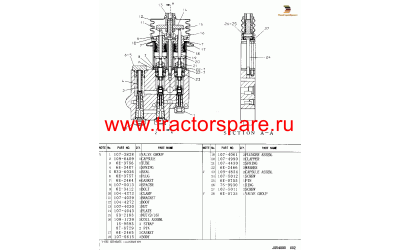 PILOT VALVE GROUP,PILOT VALVE GROUP-LIFT,VALVE GP-PILOT