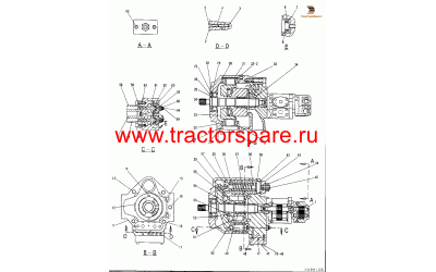 PUMP GP-DOUBLE PISTON,PUMP GP-DOUBLE-PISTON,PUMP GP-MAIN HYDRAULIC
