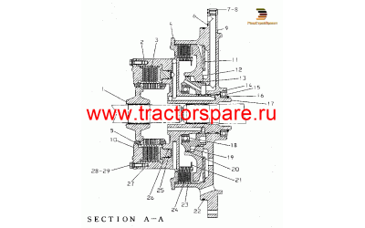 CLUTCH & BRAKE GP-STEERING,STEERING CLUTCH AND BRAKE,STEERING CLUTCH AND BRAKE GROUP
