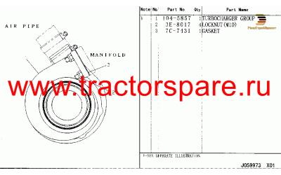 TURBOCHARGER,TURBOCHARGER GP