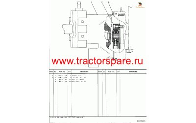 PUMP & MOUNTING GP,PUMP & MTG GP-MAIN HYDRAULIC