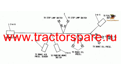 HARNESS ASSEMBLY,HARNESS ASSEMBLY-BRAKE AND FUEL