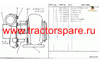 TURBOCHARGER GP TURBOCHARGER GP