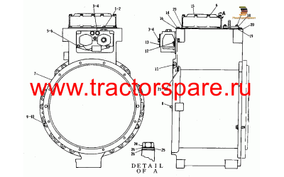 CASE & PARTS GP-PLANETARY,CASE & PARTS GP-PLANETARY,TRANSMISSION PARTS AND CASE