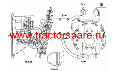 PUMP GP-MAIN HYDRAULIC PUMP GP-MAIN HYDRAULIC
