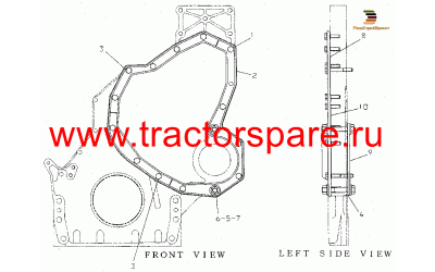 COVER GP-FRONT HOUSING,FRONT COVER