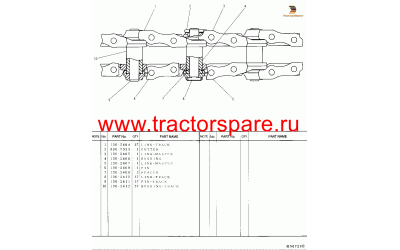 LINK AS-TRACK,TRACK LINK ASSEMBLY
