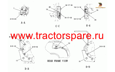 AXLE MONITORING WIRING GROUP,WIRING GP-AXLE TEMPERATURE