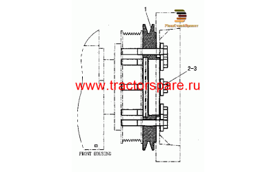 AUXILIARY DRIVE PULLEY GROUP,PULLEY GP-AUXILIARY DRIVE