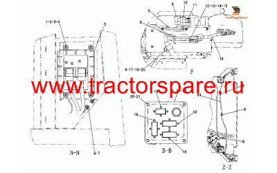 Caterpillar 195-6255 - CAB WIRING GROUP,WIRING GP-CAB