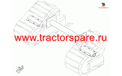 AXLE AS-UNDERCARRIAGE