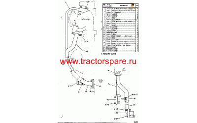 OIL LINES,TURBOCHARGER OIL LINES