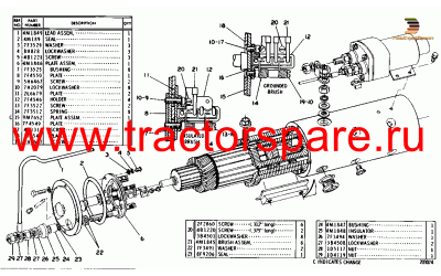 ELECTRIC STARTING MOTOR ASSEMBLY,ELECTRIC STARTING MOTOR GROUP,MOTOR GROUP,STARTING MOTOR GROUP