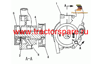 WATER PUMP AS,WATER PUMP ASSEMBLY