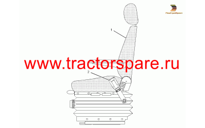 Caterpillar 230-9826 - SEAT GP-SUSPENSION Caterpillar 230-9826 - SEAT GP-SUSPENSION