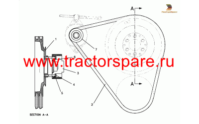 PULLEY GP,PULLEY GP-AUXILIARY DRIVE