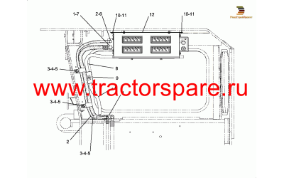 Caterpillar 250-2033 - LINES GP-AIR CONDITIONER Caterpillar 250-2033 - LINES GP-AIR CONDITIONER