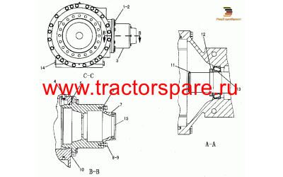 FIXED AXLE HOUSING GROUP,HOUSING GP-FIXED AXLE