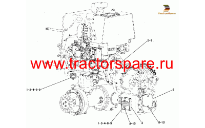 ENGINE AND TRANSMISSION MOUNTING GROUP,MOUNTING GP-ENGINE & XMSN