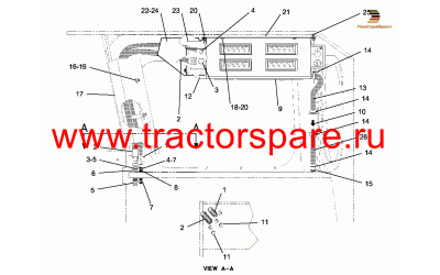 Caterpillar 253-5425 - LINES GP-AIR CONDITIONER Caterpillar 253-5425 - LINES GP-AIR CONDITIONER