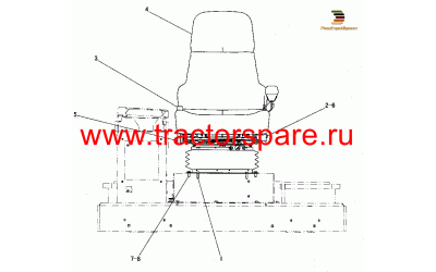 SEAT & MOUNTING GP,SEAT AND MOUNTING GROUP