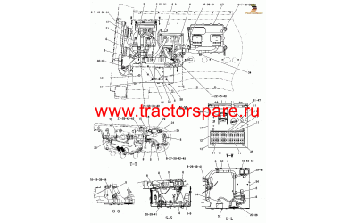 CAB WIRING GP,CAB WIRING GROUP,WIRING GP-OPEN ROPS