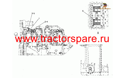 AXLE OIL COOLER WIRING GROUP,WIRING GP-AXLE OIL COOLER