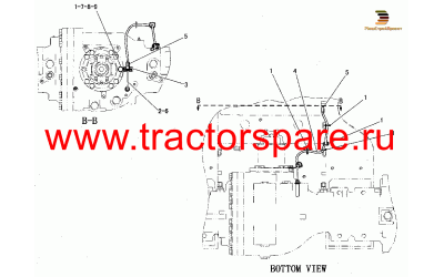 WIRING GP-AXLE TEMPERATURE,WIRING GROUP