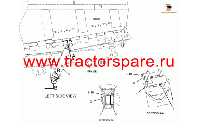Caterpillar 296-0738 - CYLINDER GP-HOIST