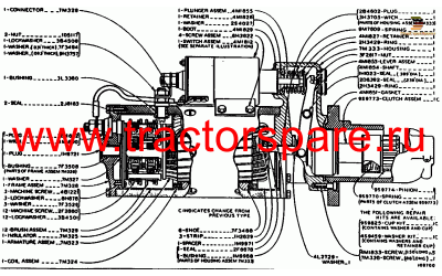 ELECTRIC MOTOR ASSEMBLY,ELECTRIC STARTING MOTOR ASSEMBLY,MOTOR ASSEMBLY,STARTING MOTOR ASSEMBLY