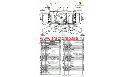 TURBOCHARGER AND TURBOCHARGER MOUNTING,TURBOCHARGER AND TURBOCHARGER MOUNTING GROUP