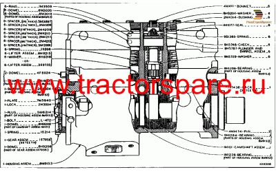 FUEL INJECTION PUMP GROUP,FUEL PUMP HOUSING GROUP