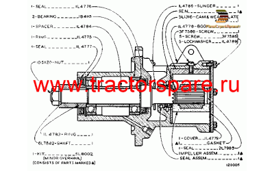 PUMP ASSEMBLY,RAW WATER PUMP ASSEMBLY,SEA WATER PUMP ASSEMBLY