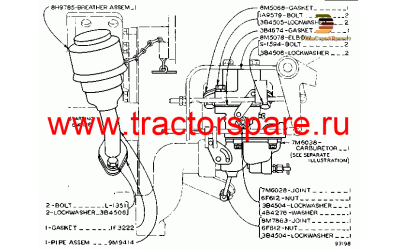 CARBURETOR AND BREATHER GROUP