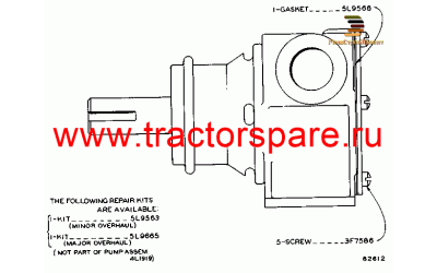 RAW WATER PUMP ASSEMBLY