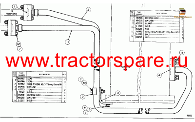 REAR HYDRAULIC LINES GROUP