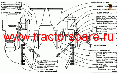 TURBOCHARGER MOUNTING GROUP