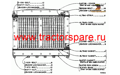 AFTERCOOLER ASSEMBLY,RAW WATER AFTERCOOLER ASSEMBLY