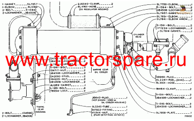 SEA WATER PUMP, HEAT EXCHANGER AND CONNECTIONS