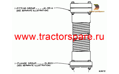 EXHAUST FITTING GROUP,VERTICAL EXHAUST FITTING GROUP